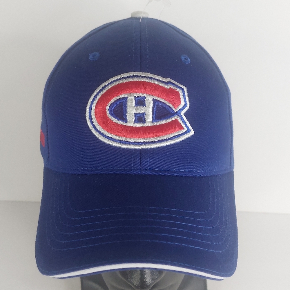 Vintage Montreal Canadiens Ballcap Adult Velcro Back New